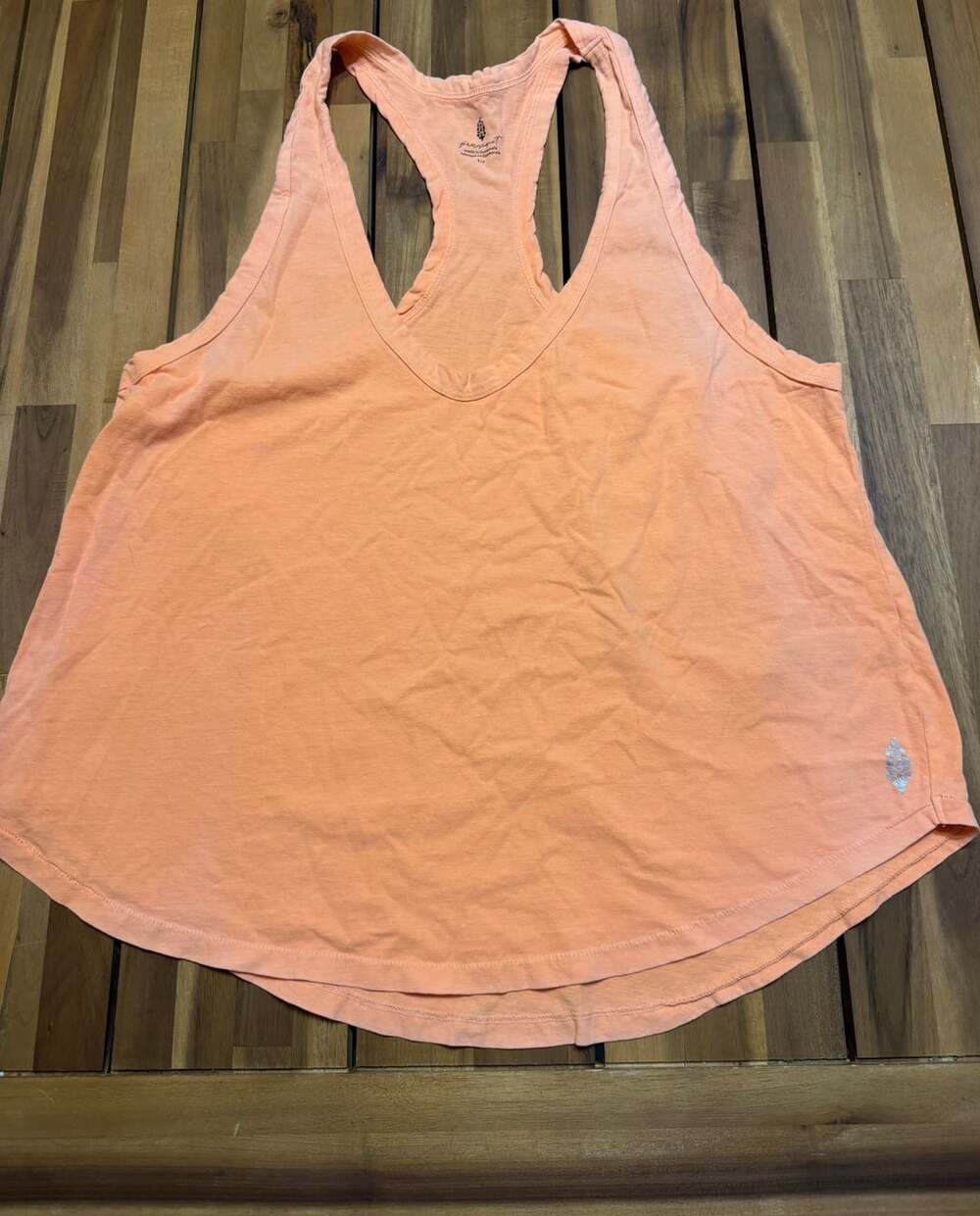 Free People Movement Tank Top S/P Orange